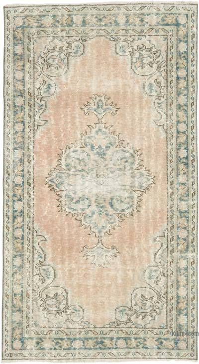 Vintage Turkish Hand-Knotted Rug - 3' 5" x 6' 2" (41" x 74")
