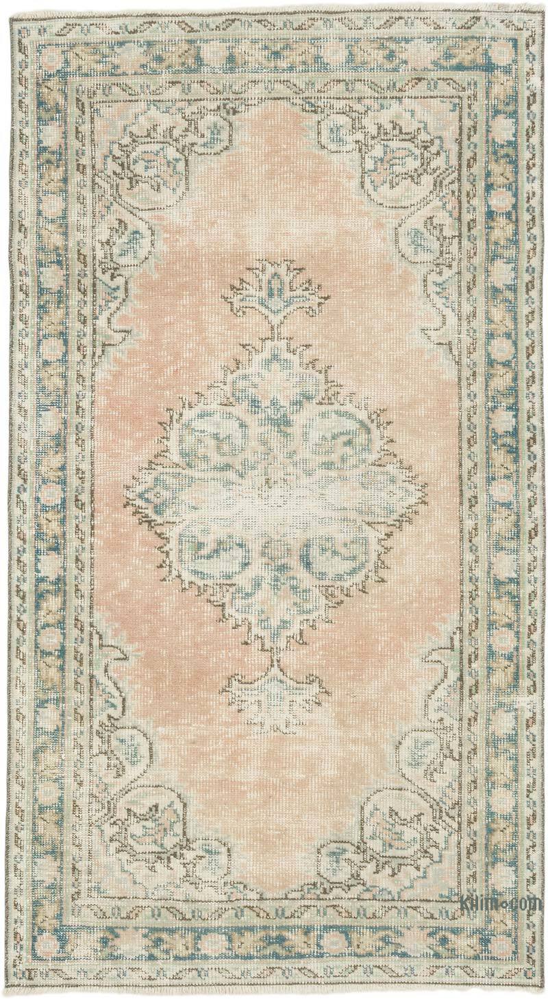 El Dokuma Vintage Halı - 105 cm x 189 cm - K0070399