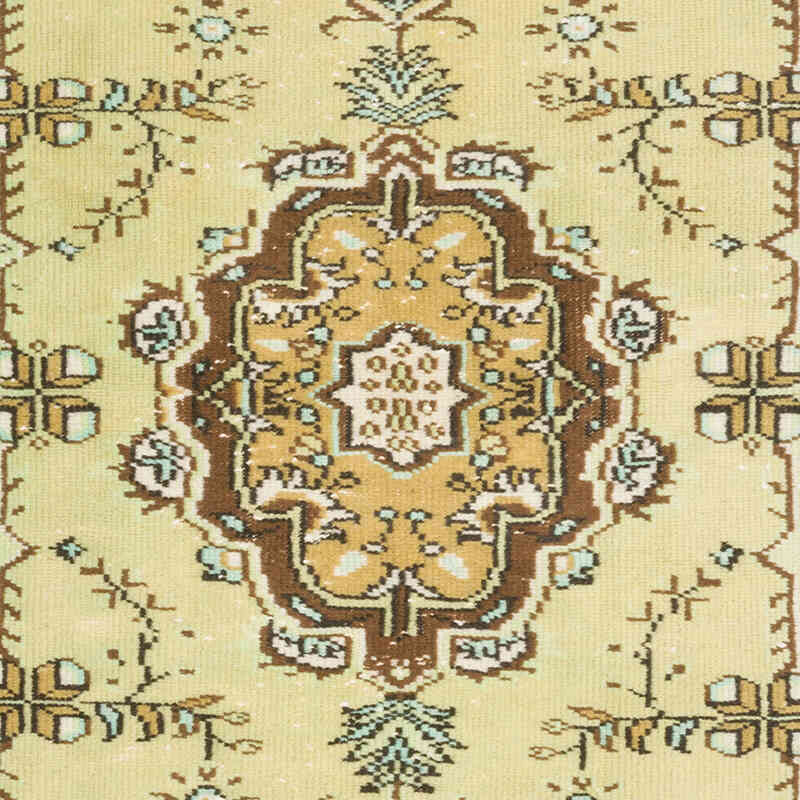 Alfombra Vintage Turca Anudada a Mano - 155 cm x 255 cm - K0070407