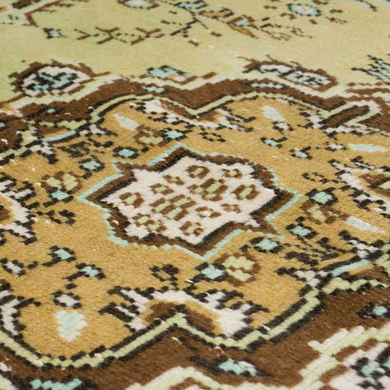 Alfombra Vintage Turca Anudada a Mano - 155 cm x 255 cm - K0070407