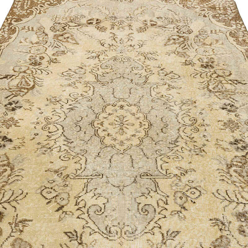 Vintage Turkish Hand-Knotted Rug - 5' 1" x 8' 1" (61" x 97") - K0070408