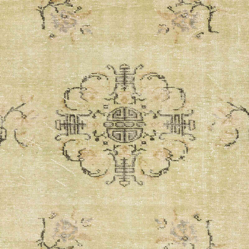 Alfombra Vintage Turca Anudada a Mano - 180 cm x 303 cm - K0070409