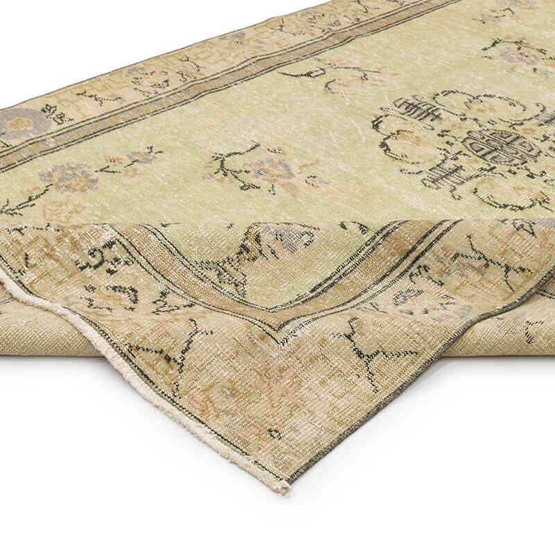 Alfombra Vintage Turca Anudada a Mano - 180 cm x 303 cm - K0070409