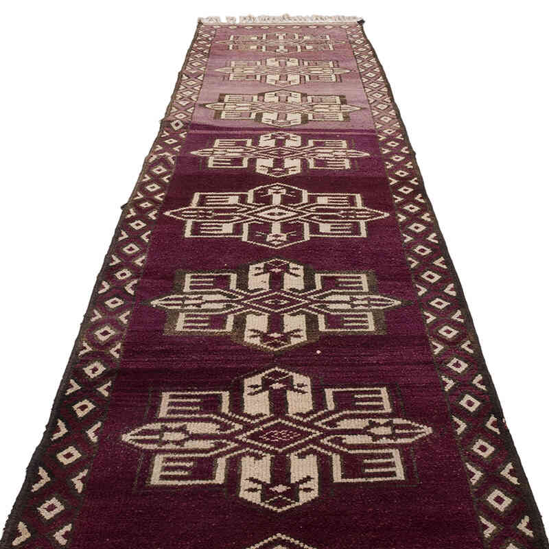 Alfombra Vintage de pasillo - 93 cm x 420 cm - K0070410