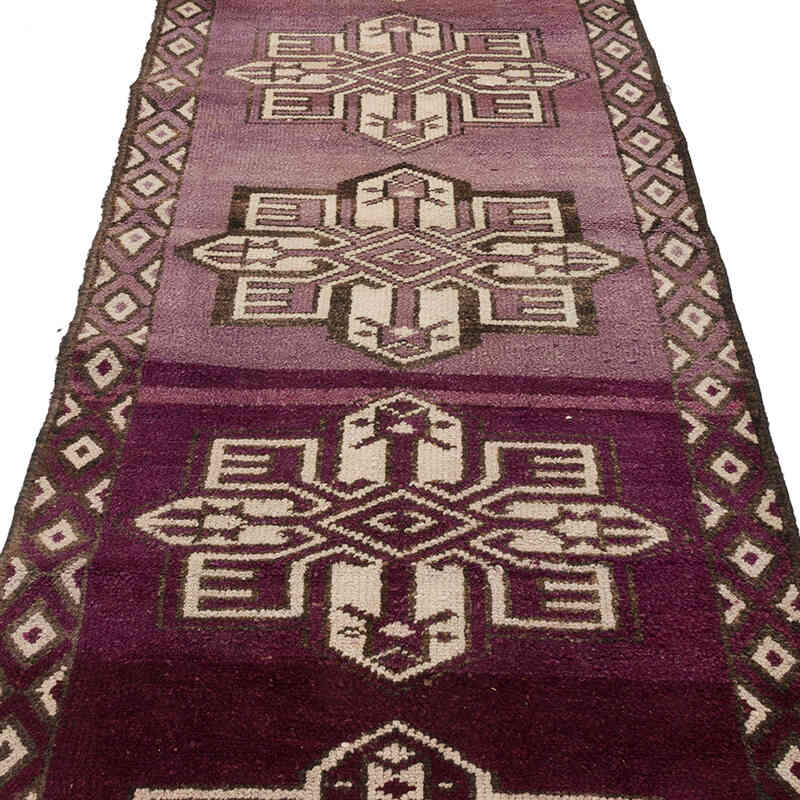Alfombra Vintage de pasillo - 93 cm x 420 cm - K0070410