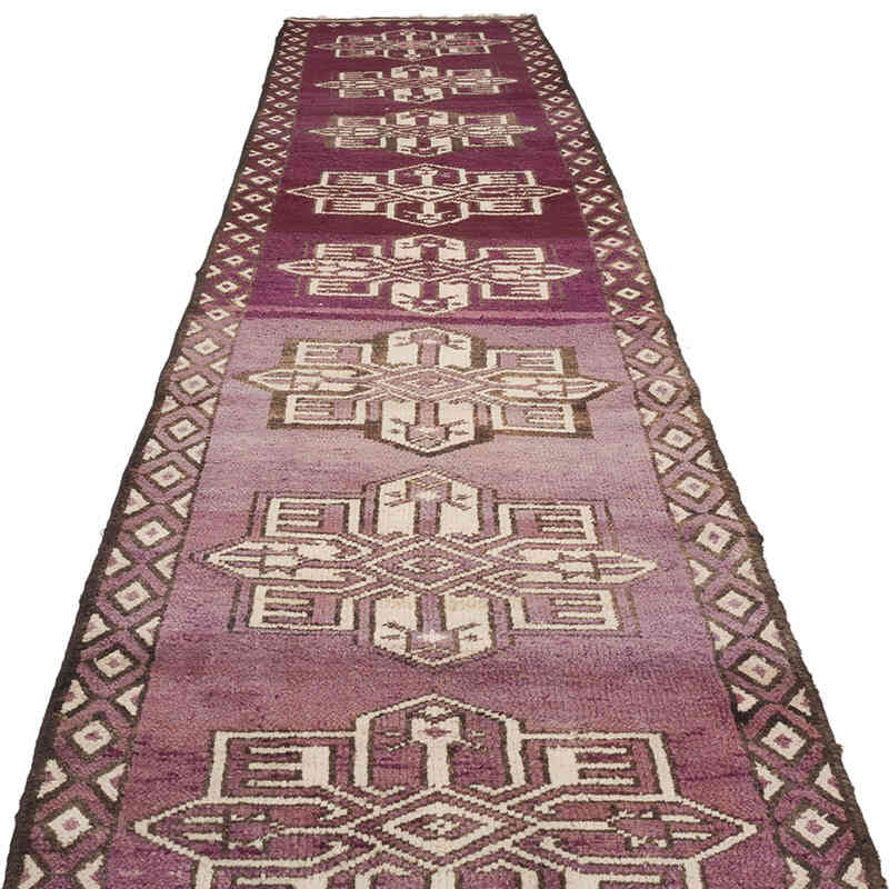 Alfombra Vintage de pasillo - 93 cm x 420 cm - K0070410