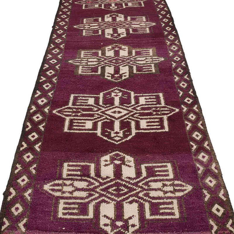 Alfombra Vintage de pasillo - 93 cm x 420 cm - K0070410