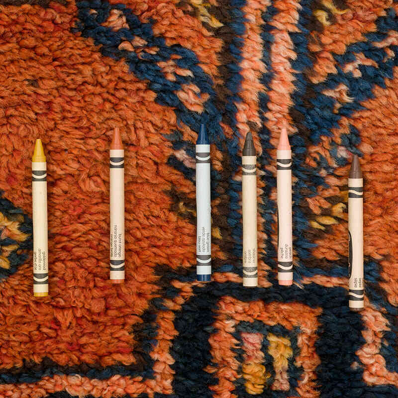 Vintage Tribal Runner Rug - 3' 7" x 9' 1" (43" x 109") - K0070412
