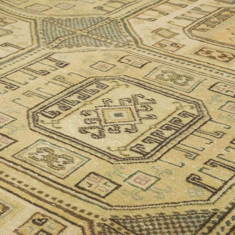 Vintage Turkish Hand-Knotted Rug - 6' 4" x 9' 7" (76" x 115") - K0070419