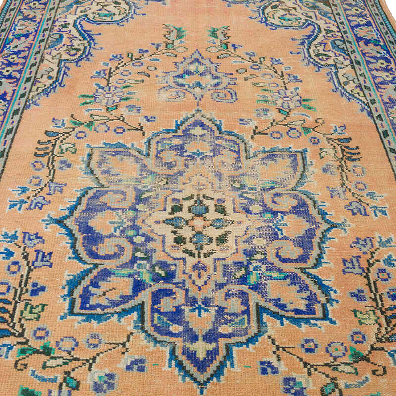 El Dokuma Vintage Halı - 182 cm x 303 cm - K0070421
