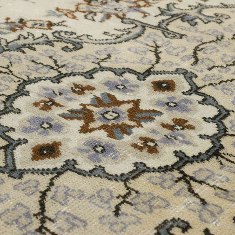 Alfombra Vintage Turca Anudada a Mano - 211 cm x 320 cm - K0070422