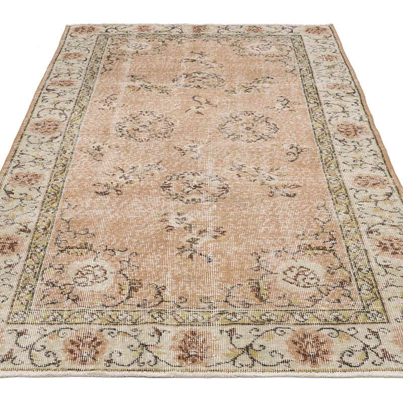 El Dokuma Vintage Halı - 116 cm x 208 cm - K0070427