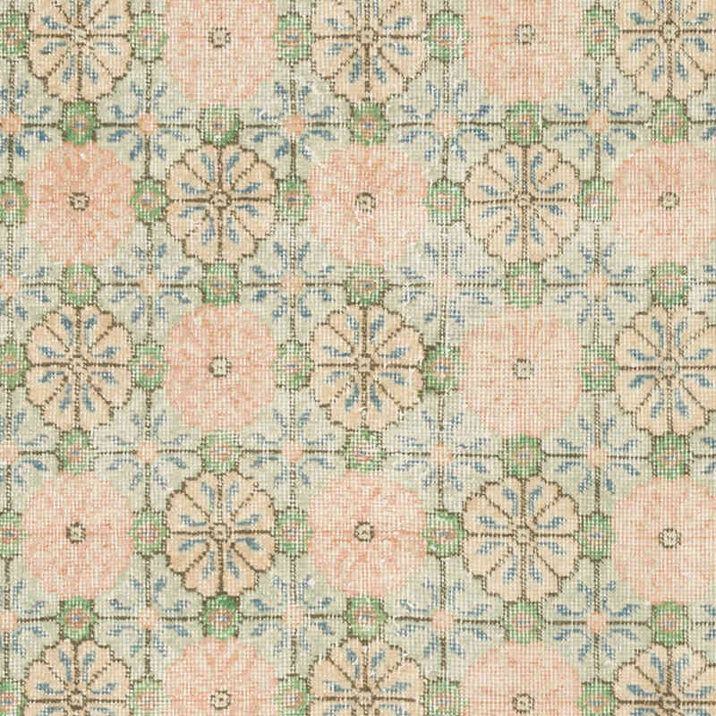El Dokuma Vintage Halı - 112 cm x 182 cm - K0070431