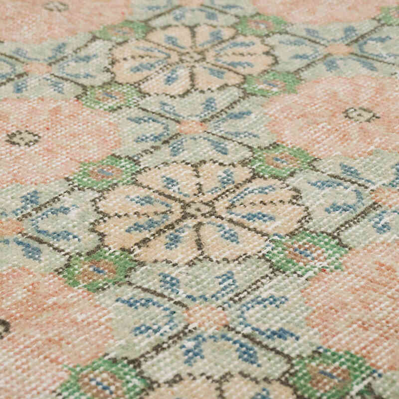 El Dokuma Vintage Halı - 112 cm x 182 cm - K0070431