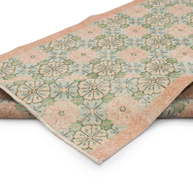 El Dokuma Vintage Halı - 112 cm x 182 cm - K0070431
