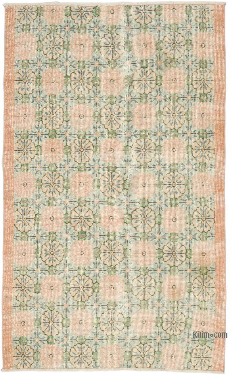 El Dokuma Vintage Halı - 112 cm x 182 cm - K0070431