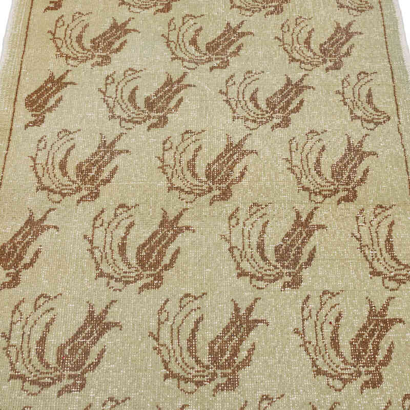 El Dokuma Vintage Halı - 85 cm x 136 cm - K0070448