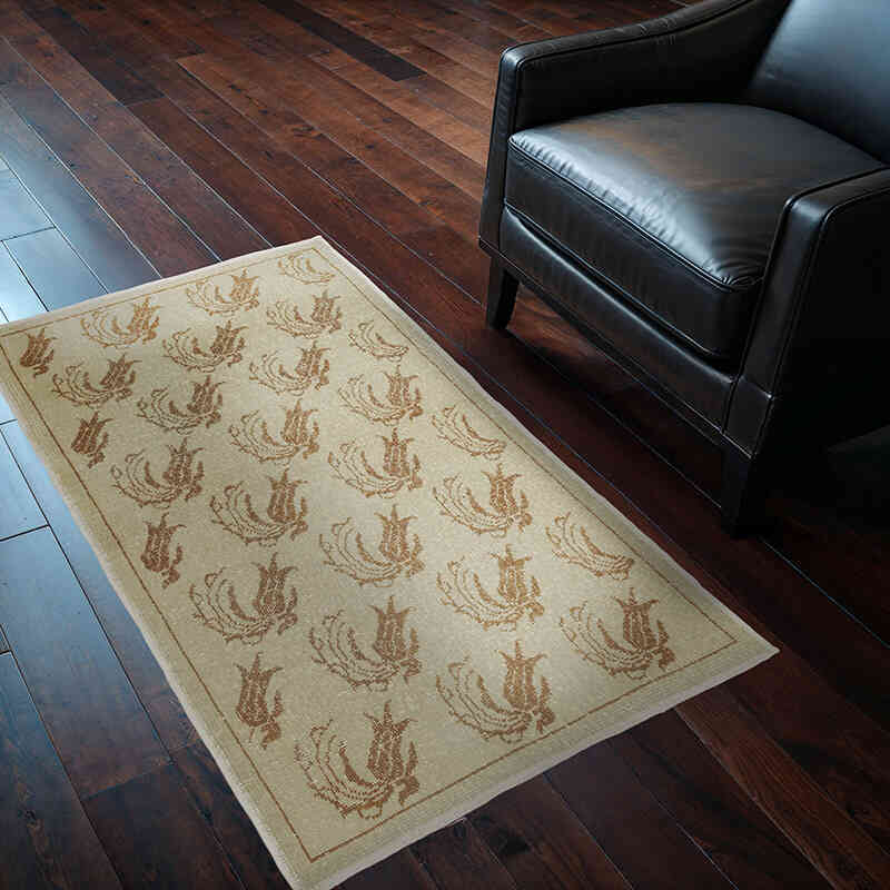 El Dokuma Vintage Halı - 85 cm x 136 cm - K0070448