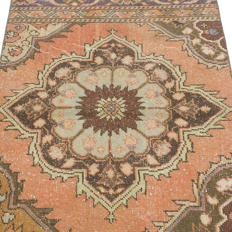 Alfombra Vintage Turca Anudada a Mano - 84 cm x 135 cm - K0070449