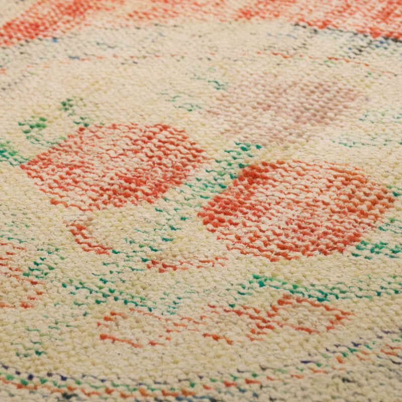 Alfombra Vintage Turca Anudada a Mano - 76 cm x 143 cm - K0070450