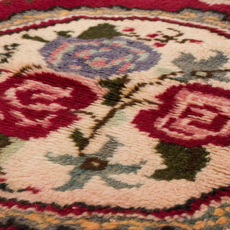 Alfombra Vintage Turca Anudada a Mano - 89 cm x 150 cm - K0070451