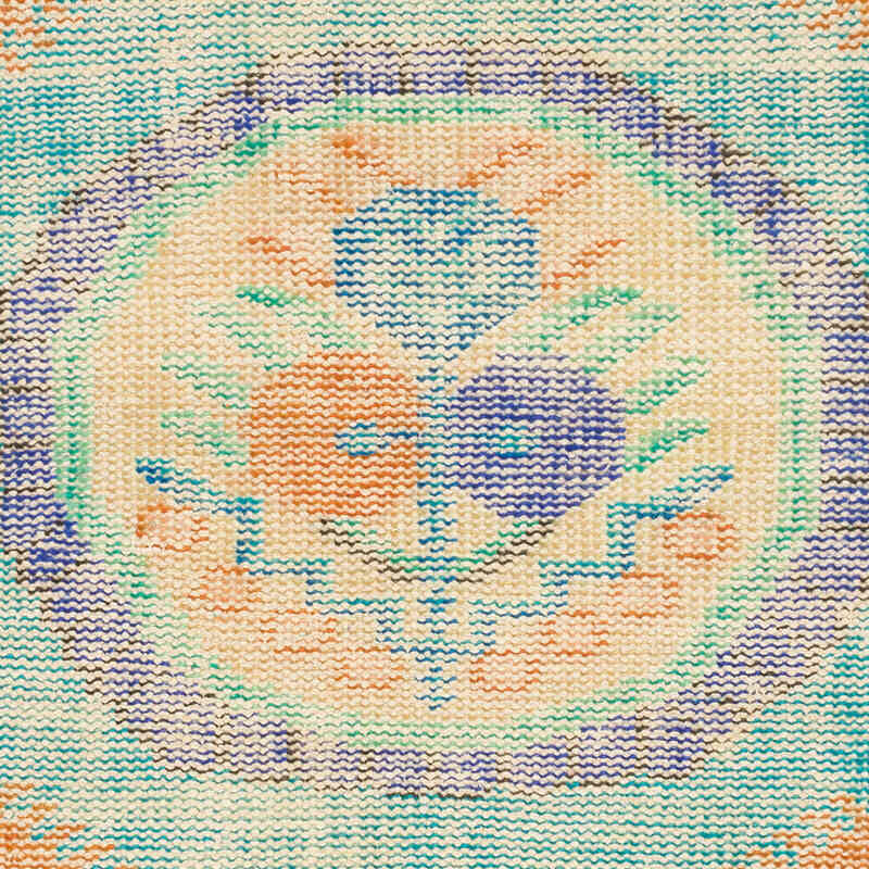 El Dokuma Vintage Halı - 77 cm x 142 cm - K0070453