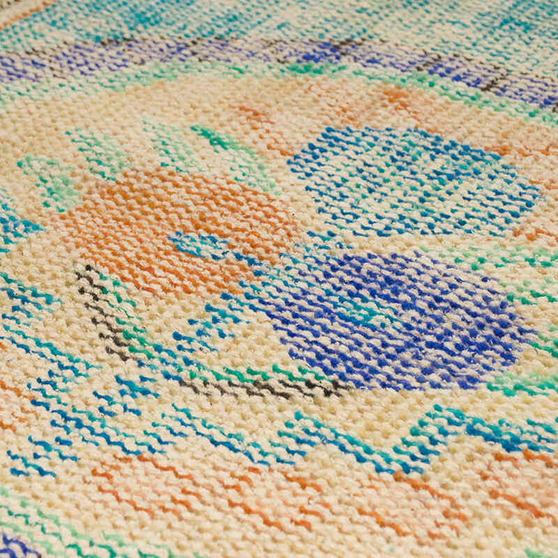 El Dokuma Vintage Halı - 77 cm x 142 cm - K0070453