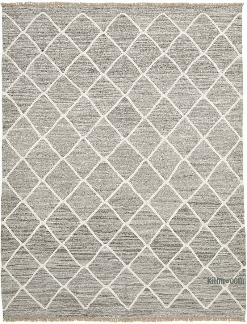 New Turkish Handwoven Kilim Rug - 7' 11" x 10' 5" (95" x 125") - K0070479