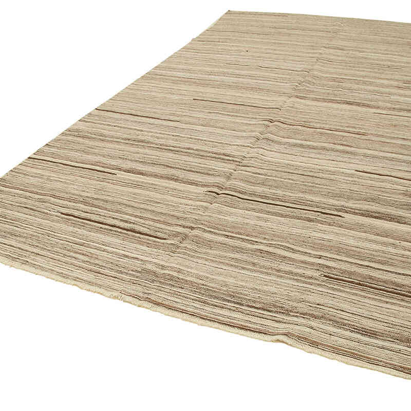 New Turkish Handwoven Kilim Rug - 8' 1" x 13' 9" (97" x 165") - K0070484