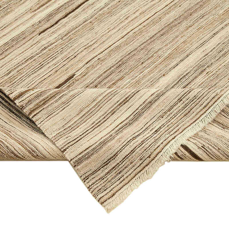 New Turkish Handwoven Kilim Rug - 8' 1" x 13' 9" (97" x 165") - K0070484