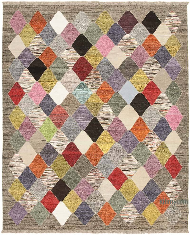 Nueva Alfombra Turca Kilim - 258 cm x 306 cm - K0070490