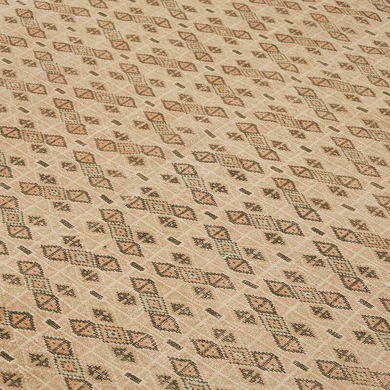 Vintage Hand-Knotted Oriental Rug - 8' 11" x 11' 2" (107" x 134") - K0070508