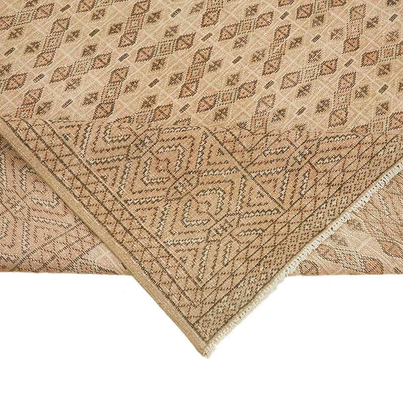 Vintage Hand-Knotted Oriental Rug - 8' 11" x 11' 2" (107" x 134") - K0070508