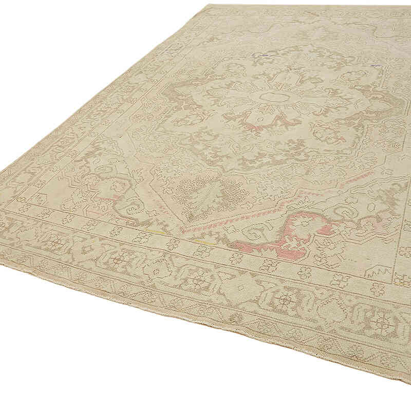 Vintage Hand-Knotted Oriental Rug - 7' 10" x 11' 4" (94" x 136") - K0070512