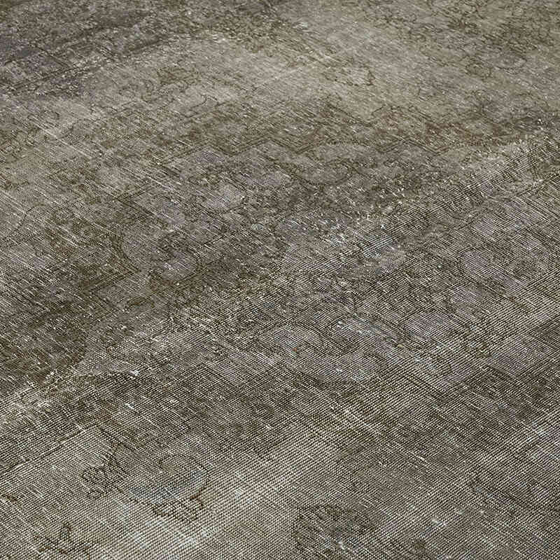 Overdyed Vintage El Dokuma Oryantal Halı - 290 cm x 380 cm - K0070514