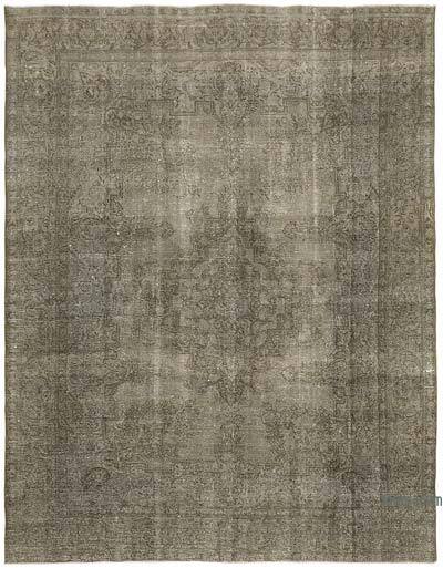 Overdyed Vintage El Dokuma Oryantal Halı - 290 cm x 380 cm