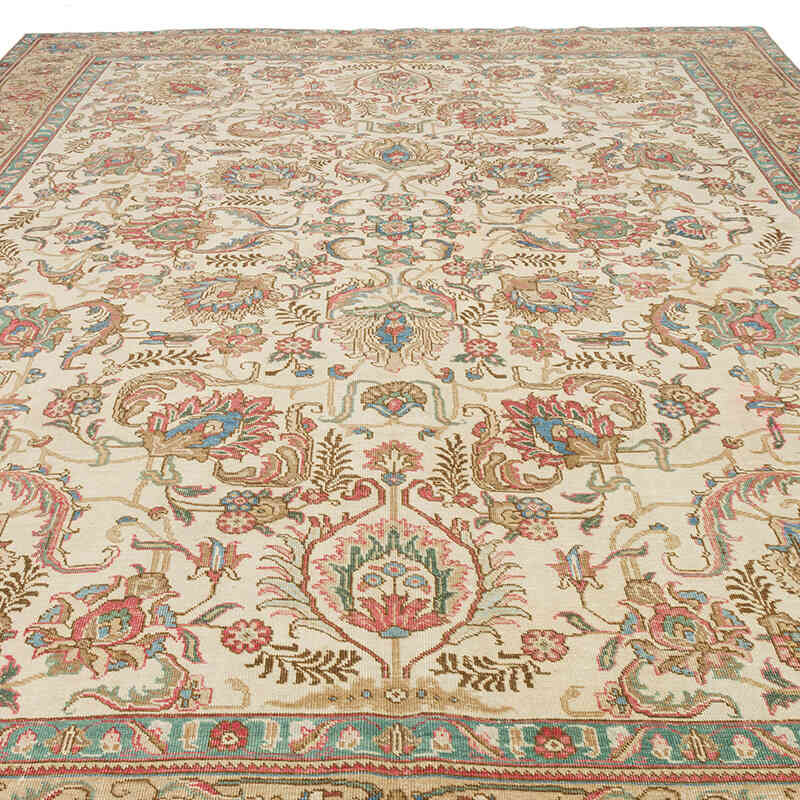 El Dokuma Vintage Halı - 290 cm x 397 cm - K0070515