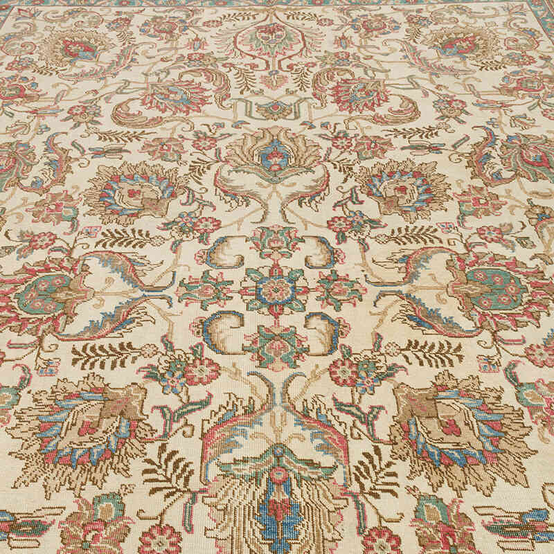 El Dokuma Vintage Halı - 290 cm x 397 cm - K0070515