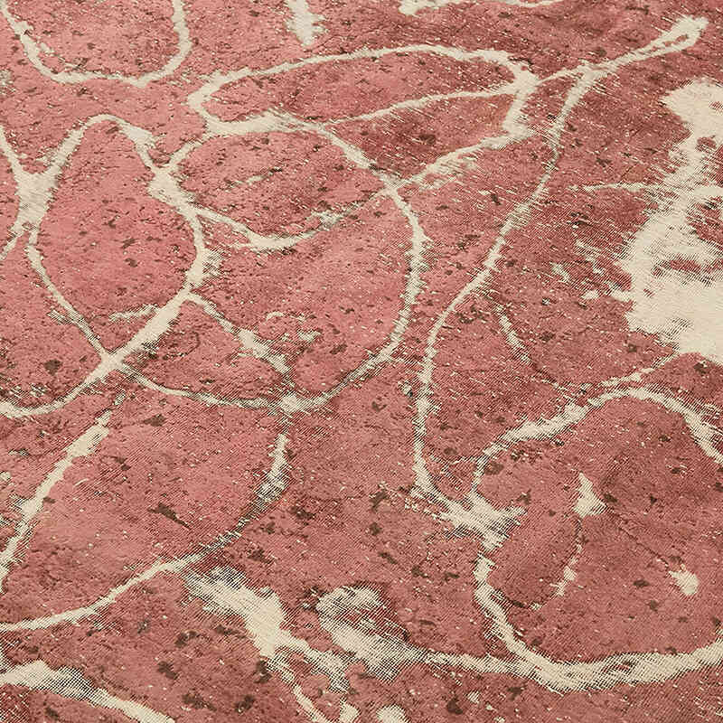 Overdyed Vintage Hand-knotted Oriental Rug - 8' 1" x 10' 6" (97" x 126") - K0070518