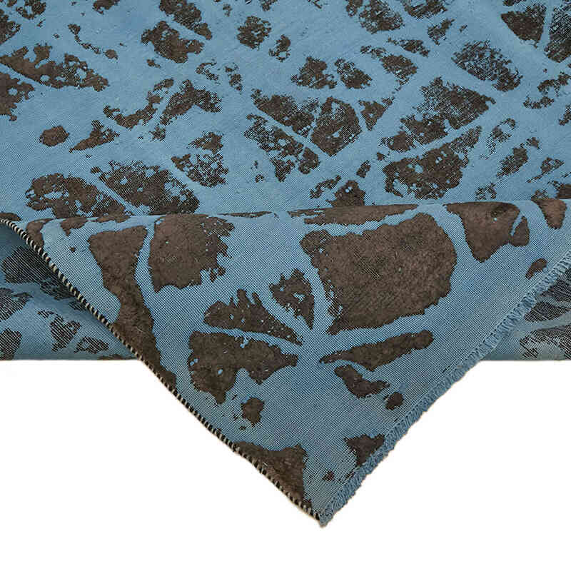 Alfombra Oriental Vintage Teñida a Mano Sobretintada - 272 cm x 370 cm - K0070521