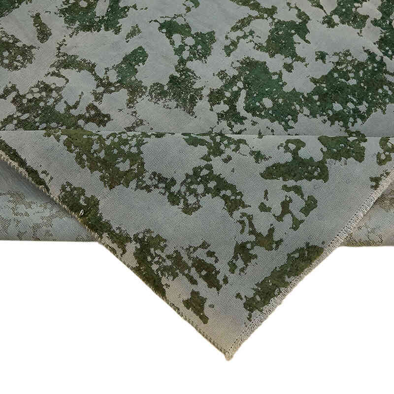Overdyed Vintage Hand-knotted Oriental Rug - 9' 2" x 12' 5" (110" x 149") - K0070524