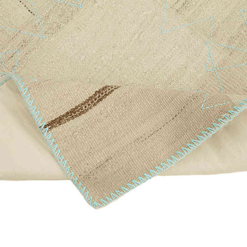 Patchwork Hemp Kilim Rug - 3' 1" x 4' 2" (37" x 50") - K0070540