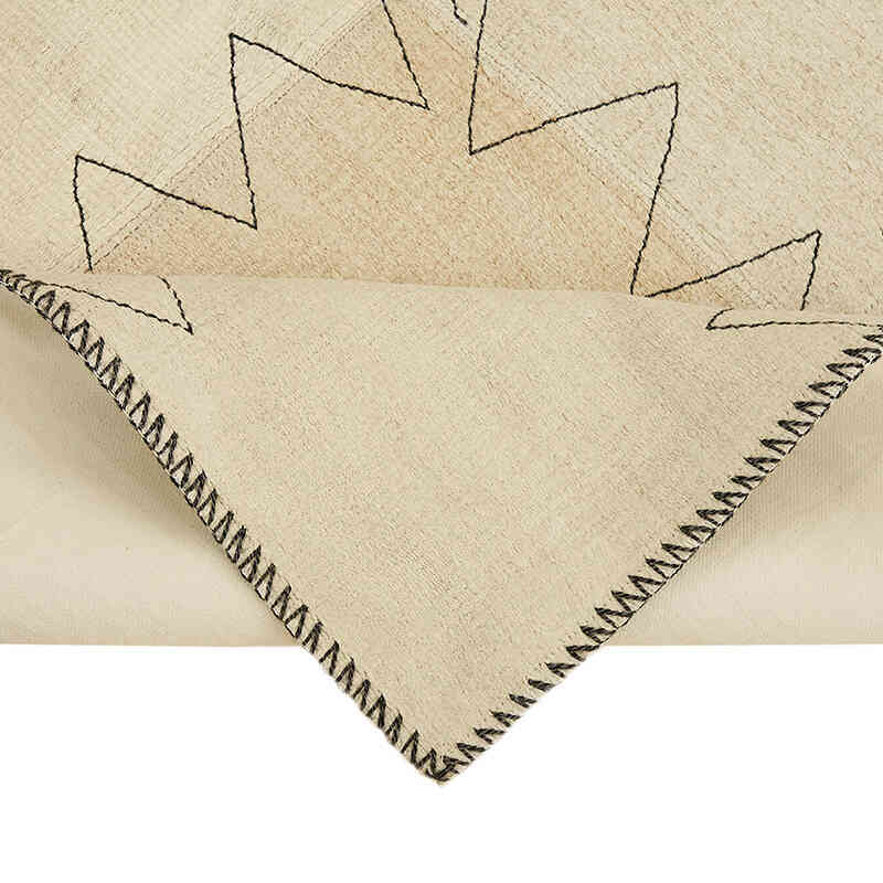 Patchwork Hemp Kilim Rug - 3' 1" x 4' 2" (37" x 50") - K0070541