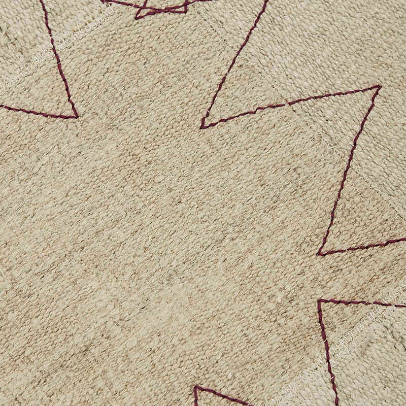 Patchwork Hemp Kilim Rug - 3' 1" x 4' 3" (37" x 51") - K0070547