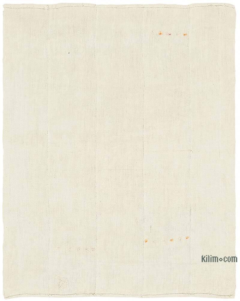 Vintage Anatolian Hemp Kilim Rug - 5' 11" x 7' 5" (71" x 89") - K0070560