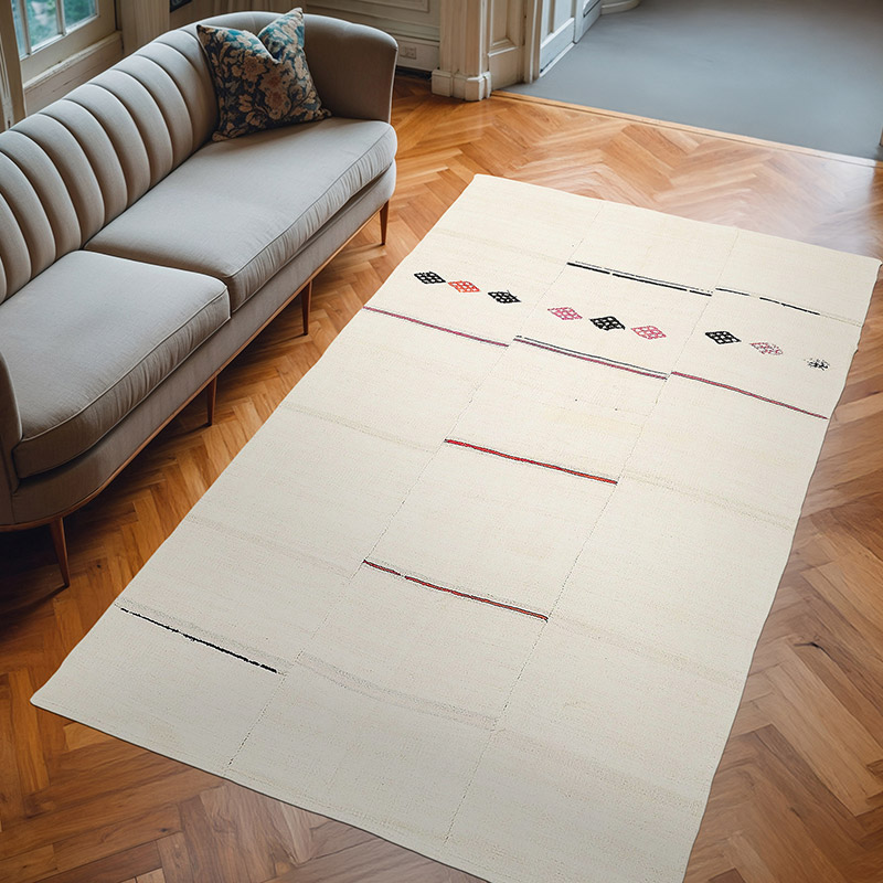 Alfombra Vintage Turco Kilim - 167 cm x 275 cm - K0070561