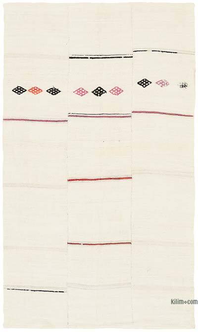 Vintage Anatolian Hemp Kilim Rug - 5' 6" x 9'  (66" x 108")