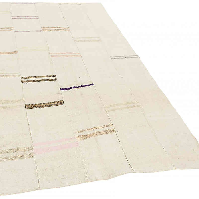 Vintage Anadolu Kendir Kilim - 150 cm x 240 cm - K0070563