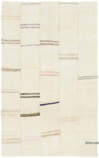 Vintage Anatolian Hemp Kilim Rug - 4' 11" x 7' 10" (59" x 94")
