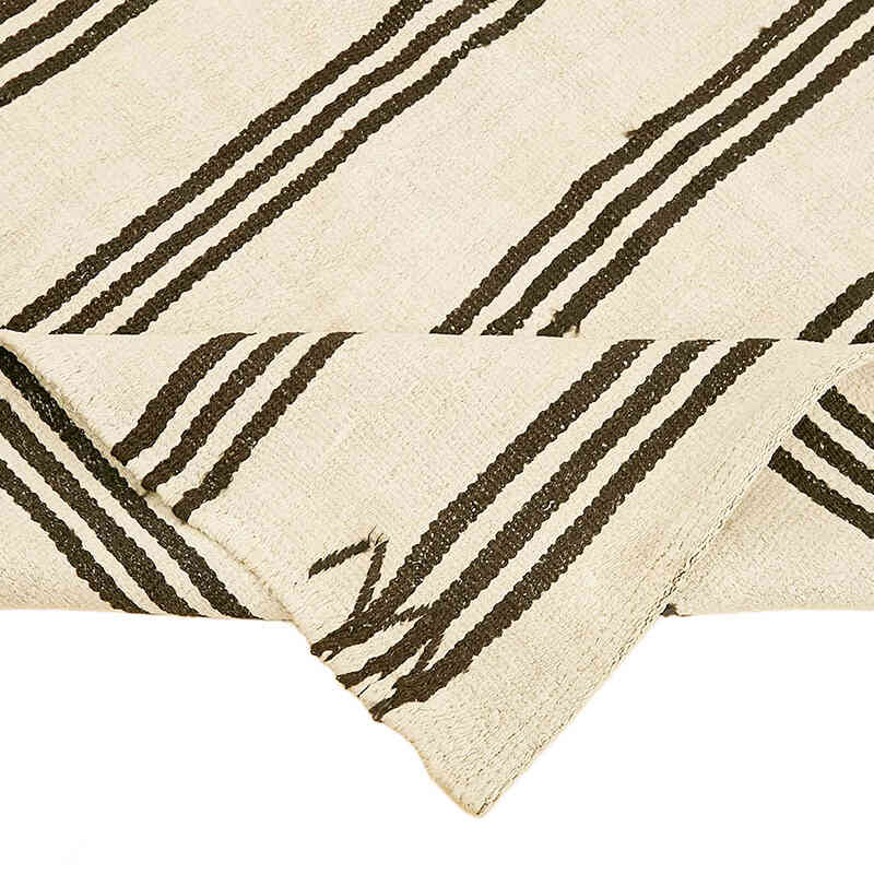 Vintage Anatolian Hemp Kilim Rug - 5' 3" x 7' 7" (63" x 91") - K0070566